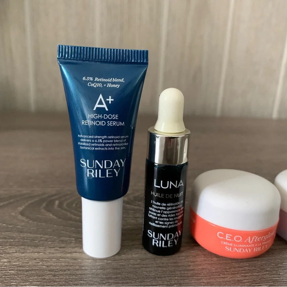 Sunday Riley ICE Ceramide Luna Sleeping Night Oil CEO Moisturizer A+ Retinoid